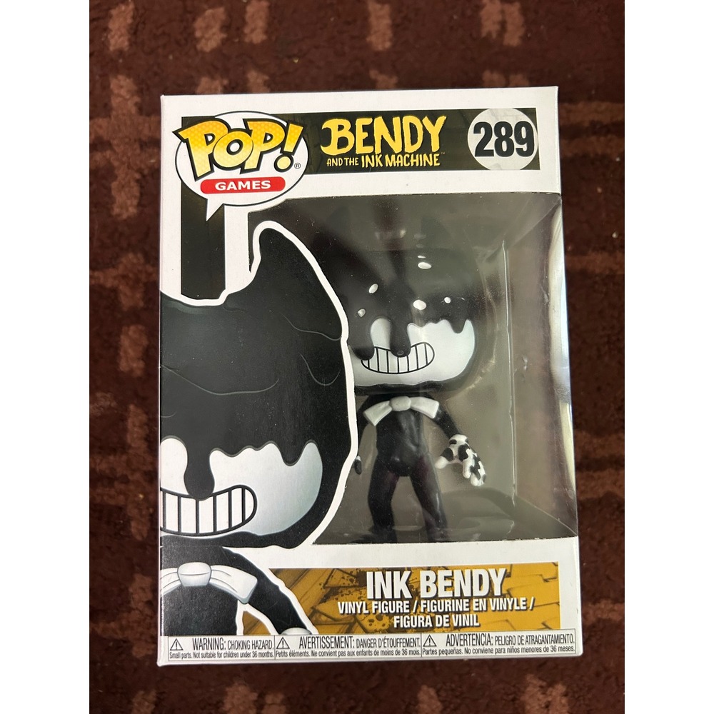Funko Pop Games Bendy and the‎ Ink Machine Ink Bendy 289 Vinyl Figure